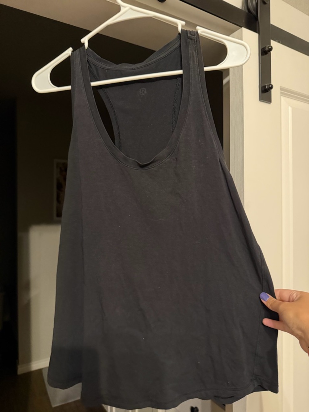 lululemon athletica Black Racerback Tank